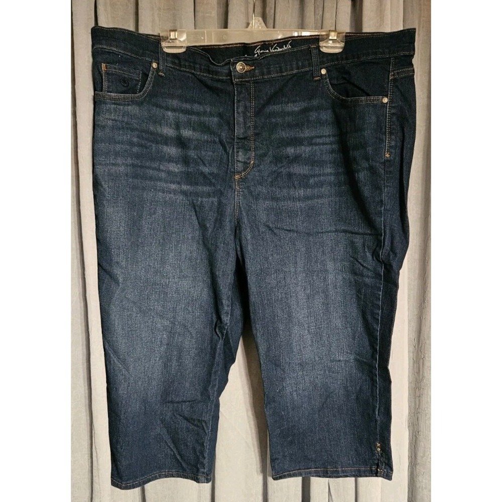 NWT Gloria Vanderbilt Amanda Capri Jeans Size 24W